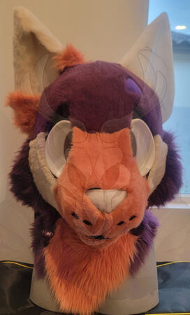 WIP of My New Head Making Process, Front View